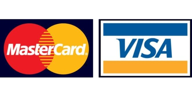 pay with master visa card